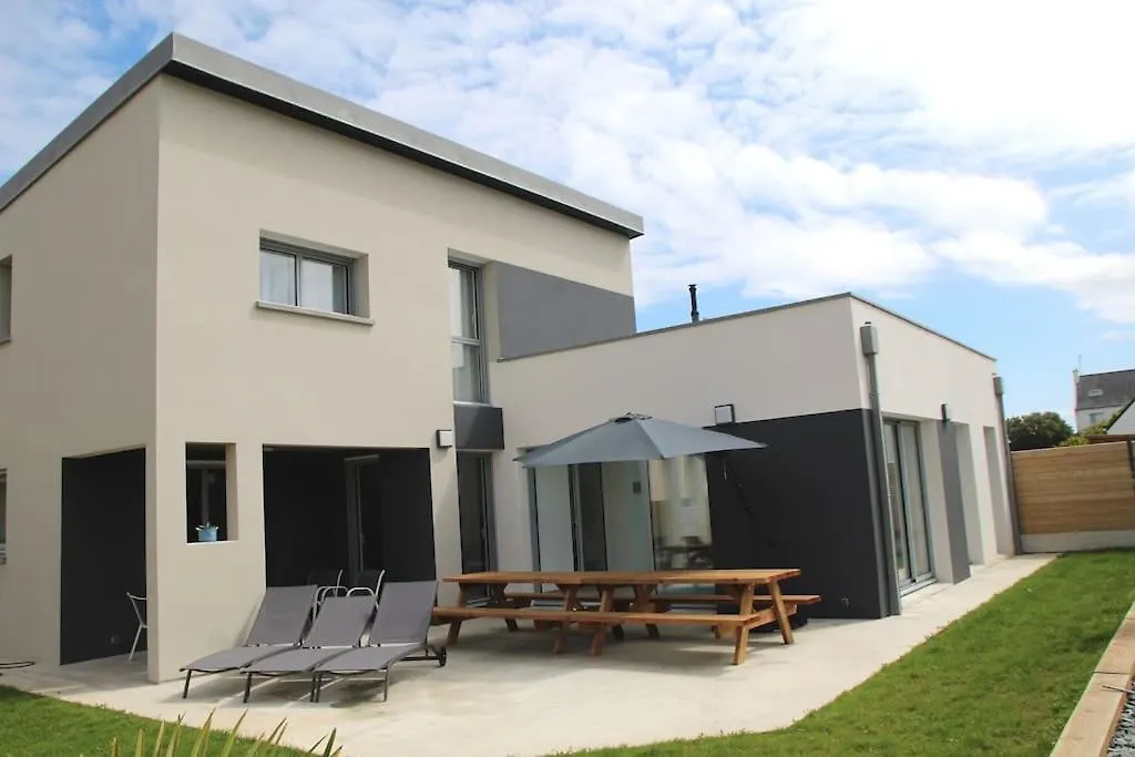 Villa De La Plage Des Amiets #Piscine Interieure Privee# Les Pieds Dans L'Eau Cléder 0*,